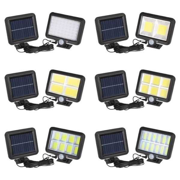 

split solar 56led induction wall 100cob split indoor and outdoor courtyard garage lamp