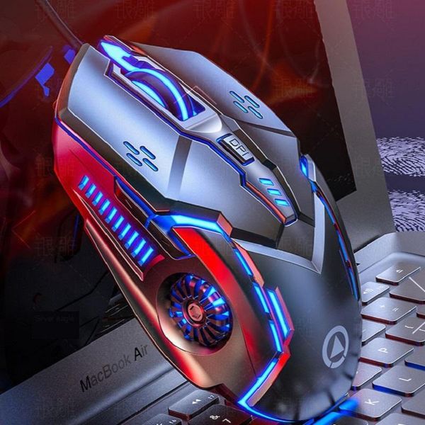 

mice silver eagle machinery gaming mouse cable computer desklapuniversal silent mute