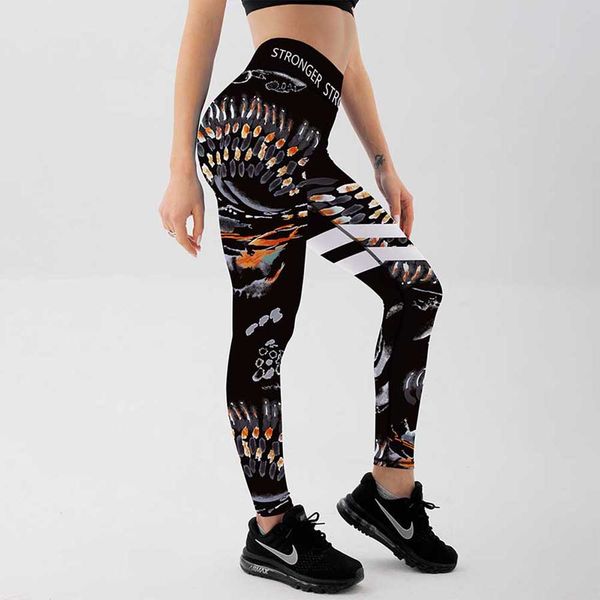 

women yoga pants hip lift high waist printed bottoms tummy control quick dry fitness gym workout leggings exercise yoga pant