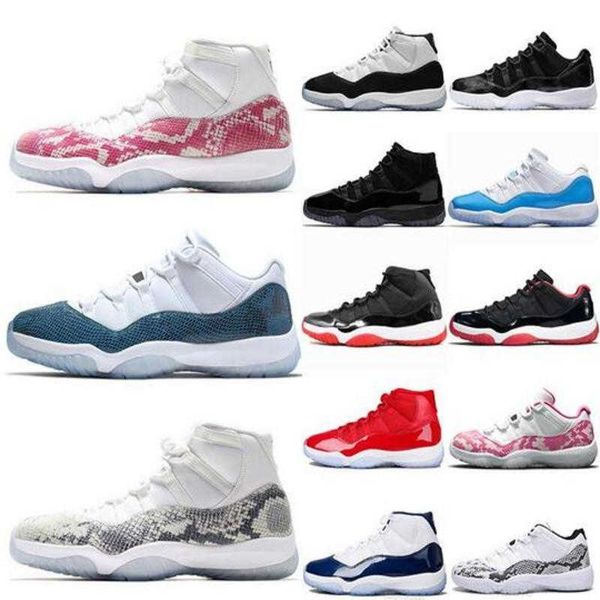 

2020 bred 11 11s men basketball shoes womens pink snake skin navy light bone space jam gamma blue concord sneakers us 5.5-13