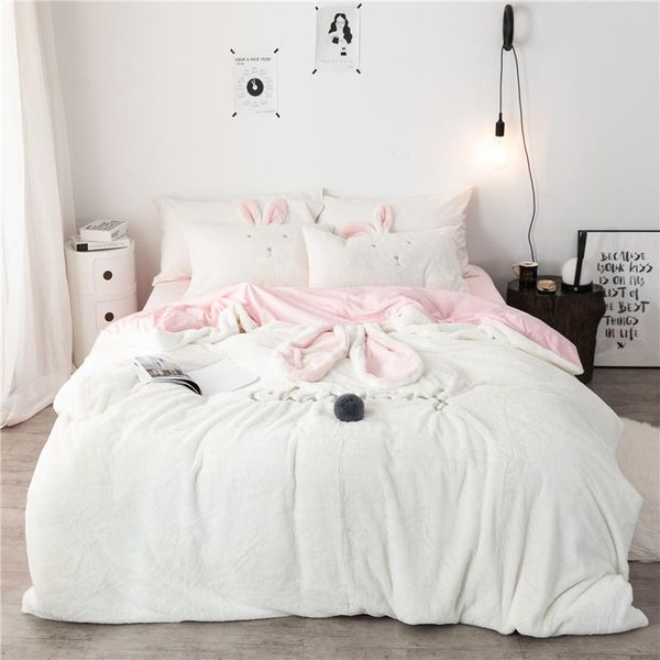 

bedding sets thickening raising fabric luxury set soft bedclothes duvet/quilt cover bed linen sheet 4 pieces