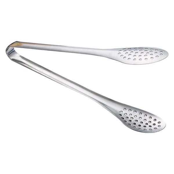 

bag clips kitchen tongs stainless steel barbecue clip bread meal steak salad baking buffet heat resistant cooking