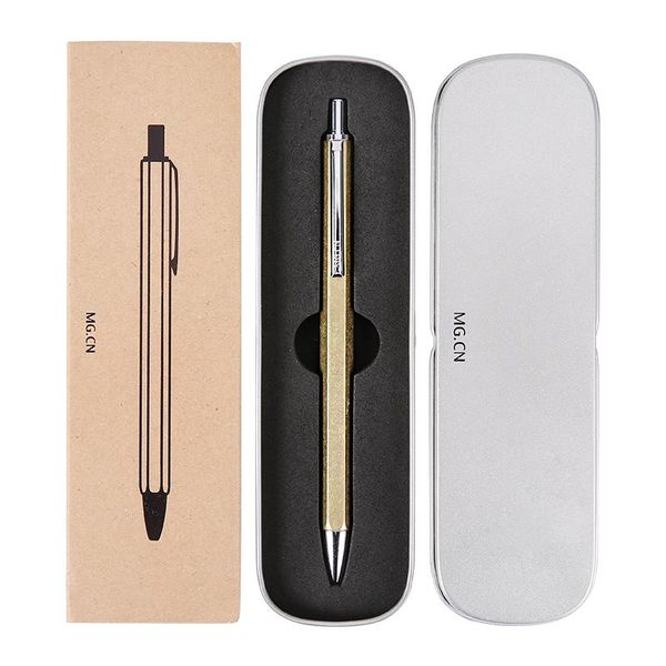 

gel pens m&g brass signature pen, metal neutral pen 0.5 office, business gift agpy3601
