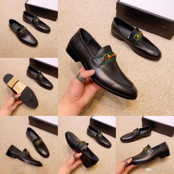 

mm designers oxford shoes men brogues shoe lace-up bullock business wedding luxury dress shoes male formal shoes 33, Black