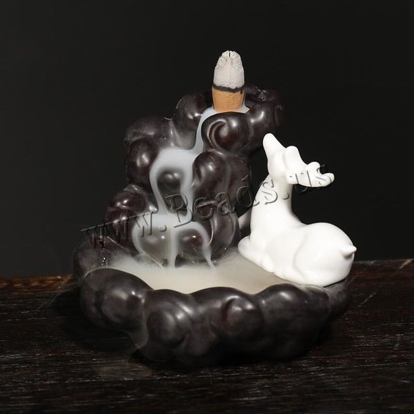 

fragrance lamps creative backflow incense burner smoke waterfall holder ceramic furnace use in home office teahouse