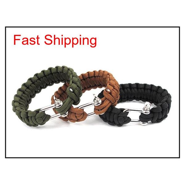 

10 pcs cobra paracord bracelets kit military emergency survival bracelet charm bracelets u qyluay bdehome
