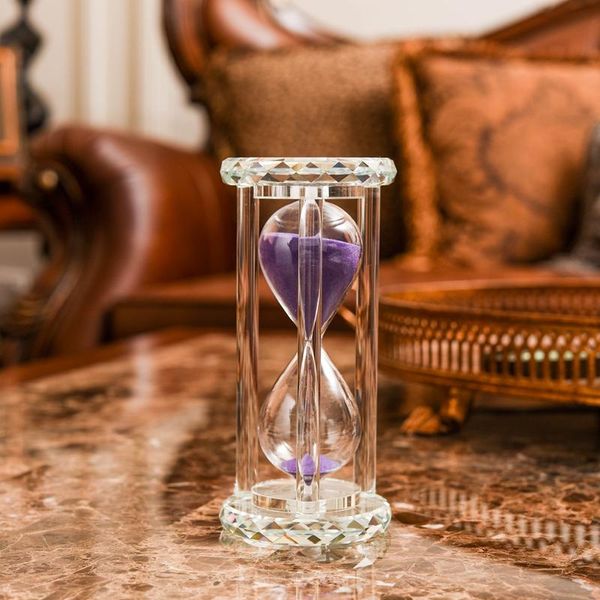 

decorative objects & figurines colorful hourglass sandglass sand clock timers glass frame creative gift modern home decorations ornaments