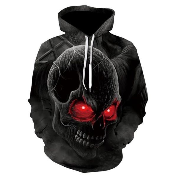 

men's hoodies & sweatshirts spring and autumn fashion high street cardigan hoodie 3d digital printing sweatshirt hip hop graffiti top, Black