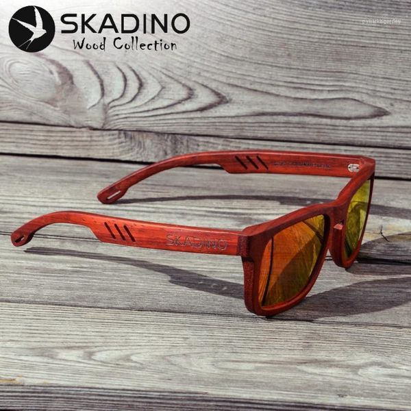 

sunglasses skadino uv400 polarized red rose full wood fashion sun glasses for women men coated gray lens handmade cool brand1, White;black