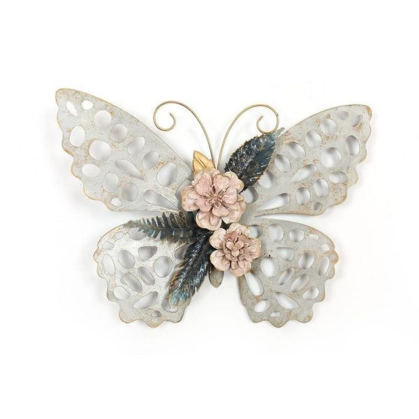 

3d wrought iron wall decoration butterfly creative feng shui decoration kawaii room decor aesthetic room decor bedroom
