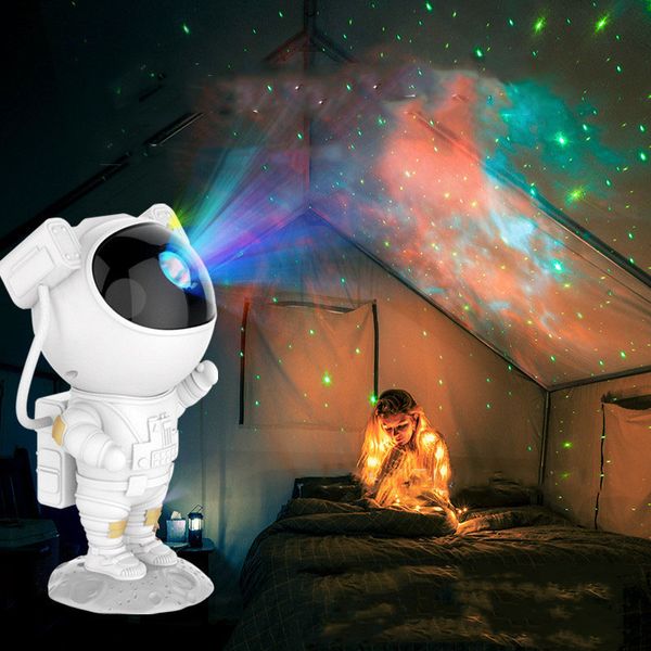 Andere Innenbeleuchtung Die neue Astronauten-Projektionslampe Dekoration Raum Auto Schlafzimmer Himmel Decke Stern Atmosphäre Lampe