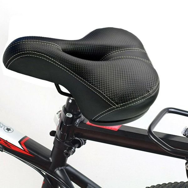 

bike saddles hollow bicycle seat big busaddle saddle mountain accessories absorber spring black