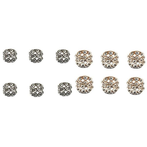 

napkin rings ring button crystal wedding banquet western dinner decoration