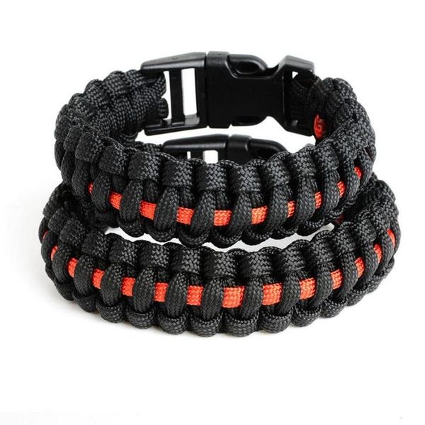 

thin red line paracord outdoors sports 550 paracord bracelet for children adult