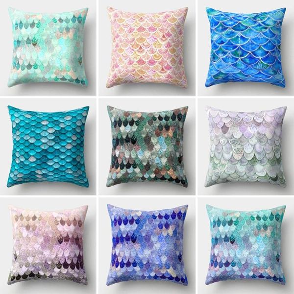 

cushion/decorative pillow gradient color scale cushion covers 45x45 peach skin throw case for sofa chair home decoration decorative pillowca