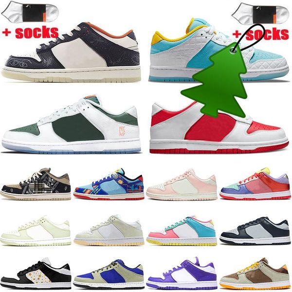 

2022 luxury designer sb men women runner shoes low black white off spartan green sunset pulse laser orange chunky dunky dunks skate sports r