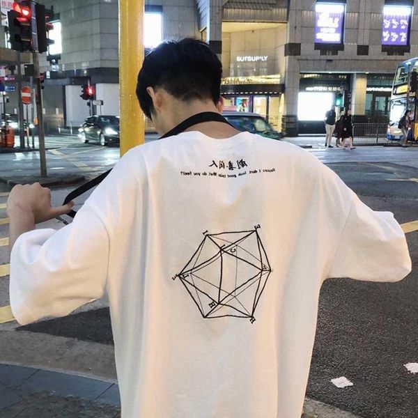 

men's t-shirts summer ins pika t shirt korean anime cartoon men hip-hop boy short sleeve casual tees, White;black