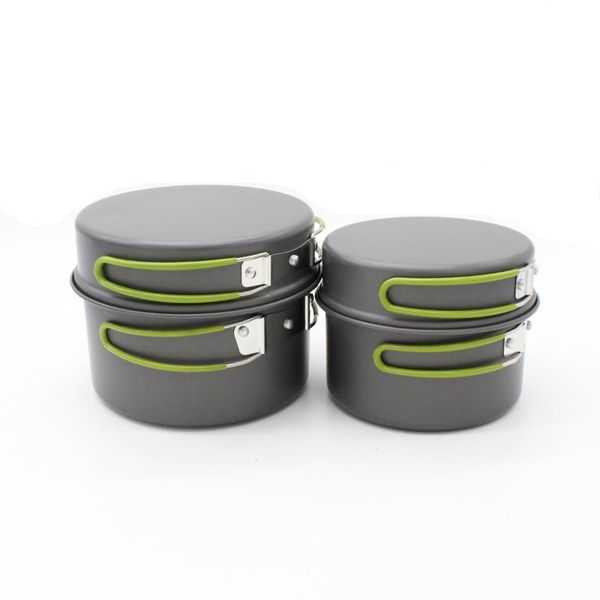 

camp kitchen the 301 multifunction portable outdoor camping cookware set 2-3