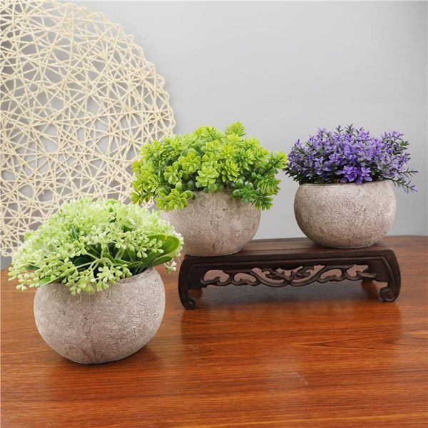 

decorative flowers & wreaths 13 style green artificial succulents plants for home garden decoration wedding wall flower arrangement bonsai f