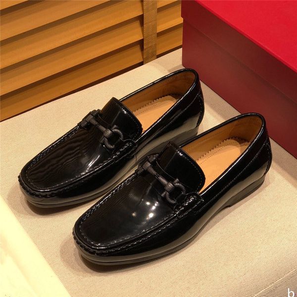 

2020 designers men shoes formal dress shoe sapato social masculino leather brown elegant luxury suit shoes big size dropshipping fashion, Black