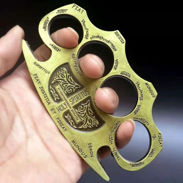 

designer luxury detective brass joint dust collector gold silver powerful damage safety equipment self-defense tool 9