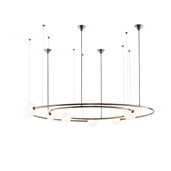 

postmodern golden/black nordic round ring led pendant lights living room lighting dining room fixtures bedroom hanging lamp