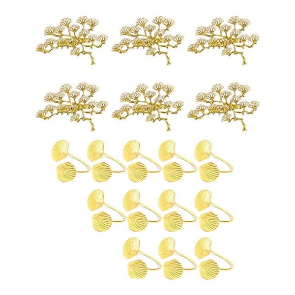 

napkin rings -18 pcs valentine's day ring 6 pieces,pine tree