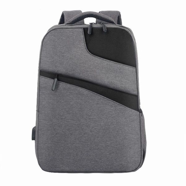 

backpack business men usb charging design travel mochila patchwork nylon bag lapbackbags