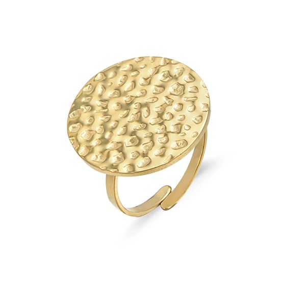 

statement geometric adjustable ring for women irregular pattern opening ring accessories anillos mujer party gift jewelry 2021, Silver