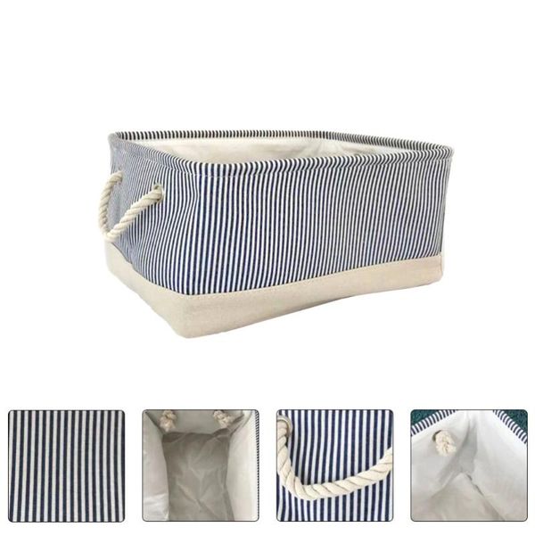 

foldable storage basket sundry container cloth storage organizer toys box
