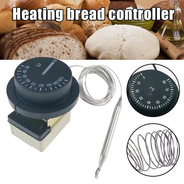 

0-60c fermentation heating controller fermenting box temperature control switch with 1.5m capillary for bread baking dag