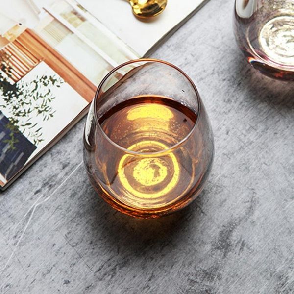 

wine glasses modern ins starry sky glass water bottle household belly cup milk juice coffee smoothie drink beer mug 3 colors 500ml