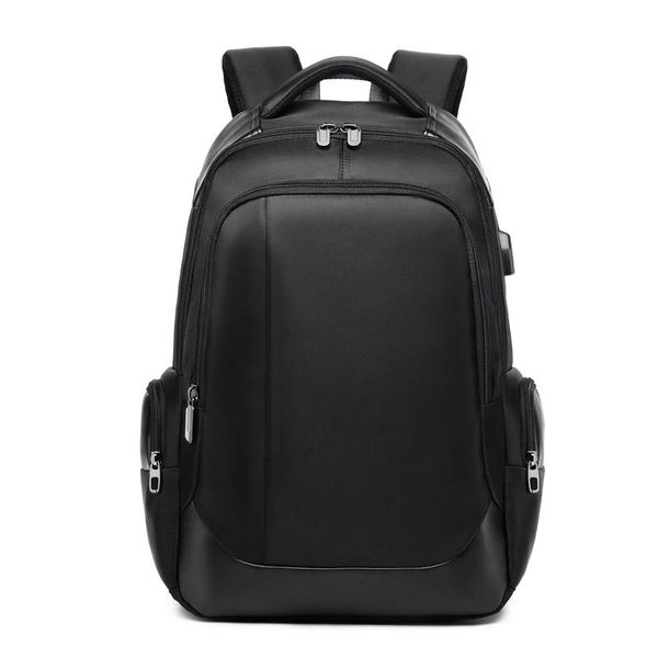 

backpack double shoulder pack men's korean leisure usb breathable wear-resistant business computer travel bag student