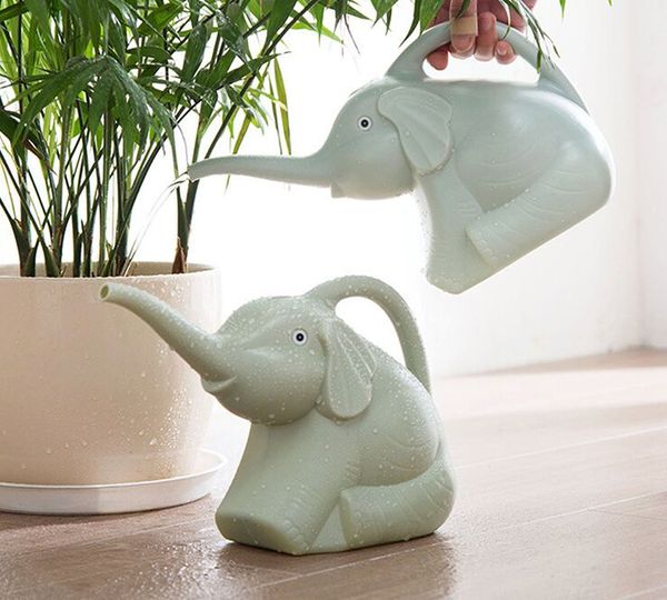 Forma di elefante Annaffiatoio Pot spruzzatori Casa Giardino Fiori Piante Strumento Succulente Giardinaggio in vaso Bottiglia d'acqua