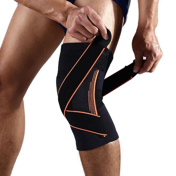 

elbow & knee pads spandex sports kneecap absorption silicone spring anti-skid pressurization s-l, Black;gray