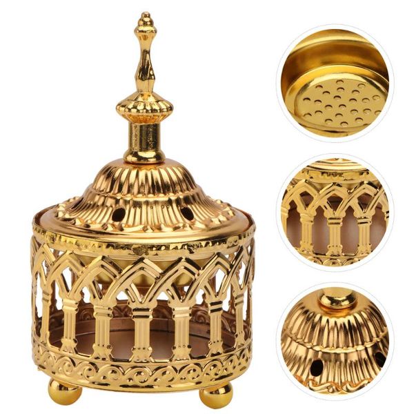 

candle holders 1pc censer candlestick stand adornment iron art