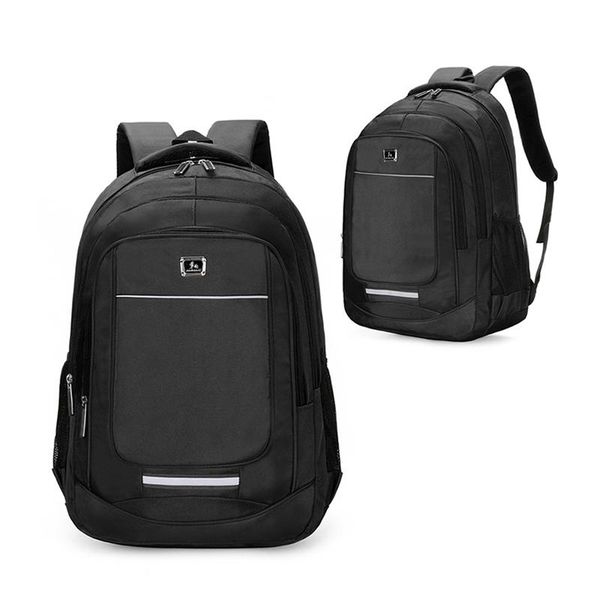 

backpack nylon black backpacks men school bag for boys teenage youth back pack large capacity bagpack