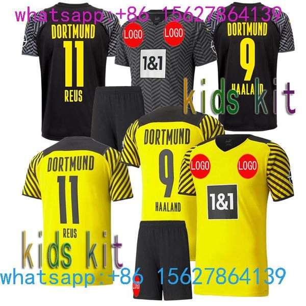 

men's t-shirts 2022 thai club quality home court away game 21-22 custom shirt dortmundes kids kit, White;black