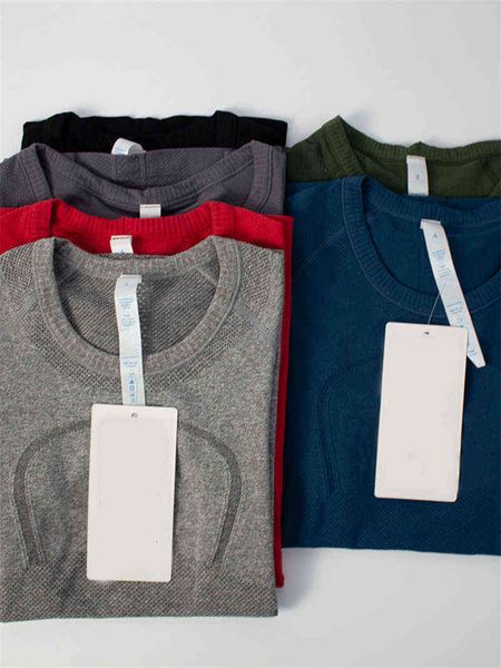 

yoga t-shir twomens sports t shirts wear tech ladi short-sleeved t-shirts moisture wicking knit fleece high elastic fitns fashion, White