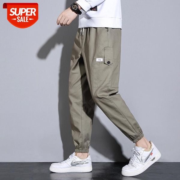 

2020 spring autumn black green men pants fashions joggers casual sweatpants track men's sweat trouser #mj6n