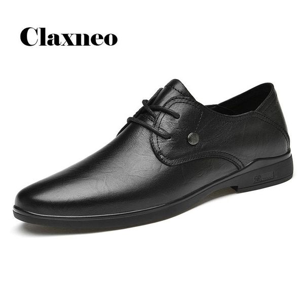 

shoes elegant for man 2021 spring autumn original leather footwear male derby shoe black brown business office oxfords dress