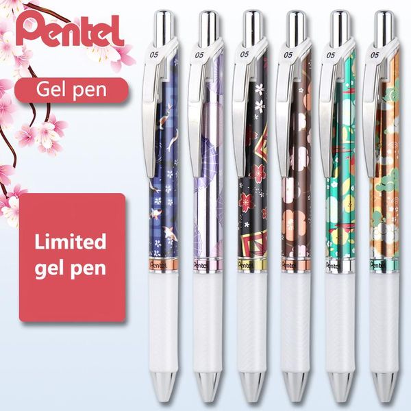 

gel pens 1 japanese pentel limited pen bln75 large capacity smooth and quick-drying 0.5mm for student use office