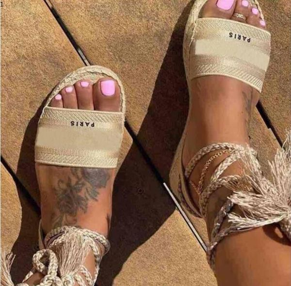 

plate-forme d'Ã©tÃ© dÃ©contractÃ©es mode alphabet de pÃªche chaussures en cuir femme chaussure corde herbe sandales tissÃ©es grande taille 35, Black