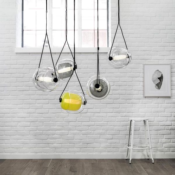 

pendant lamps nordic colorful glass led light modern fashion czech design restaurant kitchen hanging lamp bar bedroom fixtures