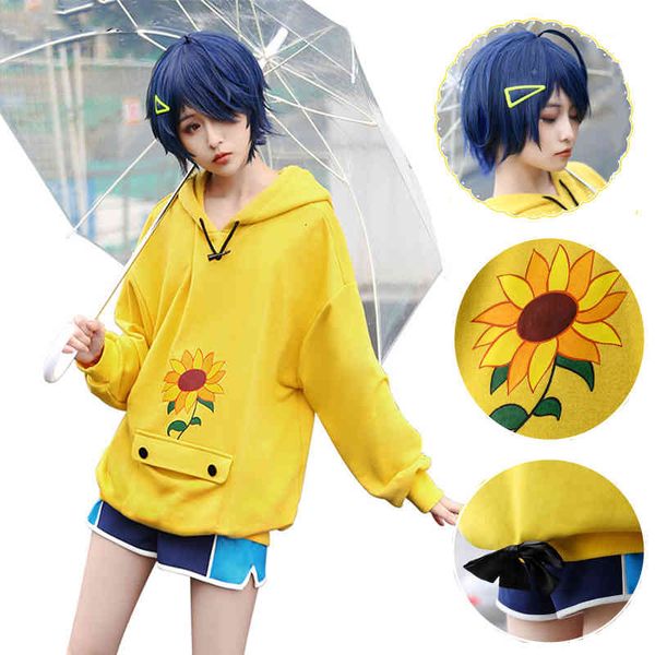 

women's tracksuits weird story clothes with eggs, for japanese animated students throw everyday big family girls love cosplay qoq0, Gray