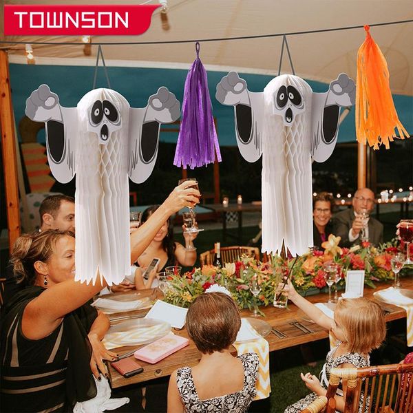 

party decoration halloween pendant ghost haunted house paradise theme charmghost props
