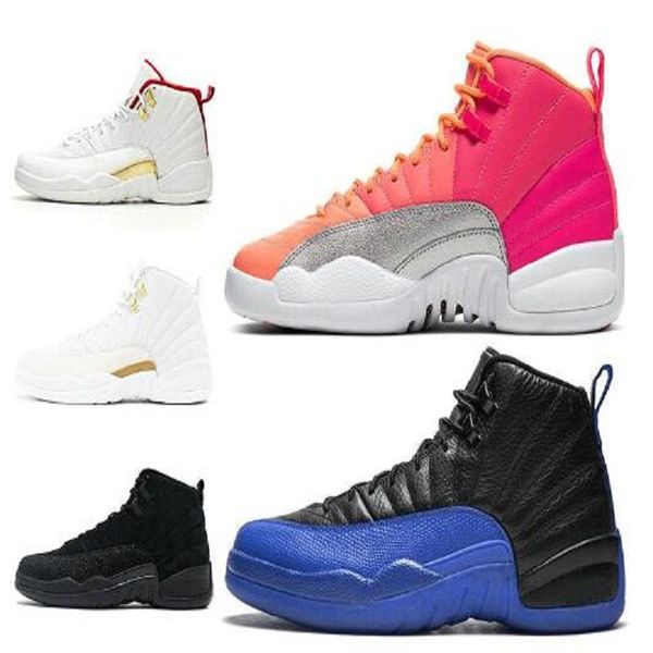 

12 mens basketball shoes 12s xii new jumpman 23 dark concor flu game university gold fiba gamma blue sneakers