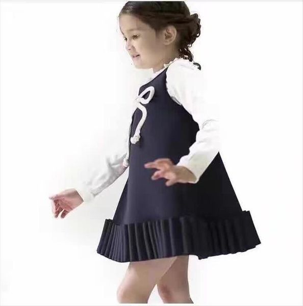 

baby girls brand summer beach girl dresses style 3d bow tie party for vintage toddler clothing 2 8yrs, Red;yellow