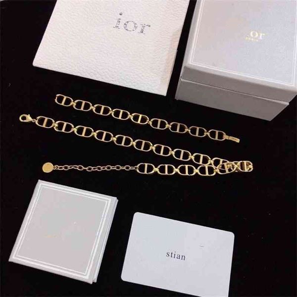

designer jewelry new necklace letter hand decoration fashion bracelet 5sfb, Silver