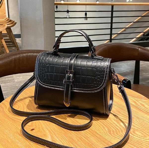 

2021 fashion vintage bag square bag shoulder handbag wild casual messenger pu leather exquisite ladies